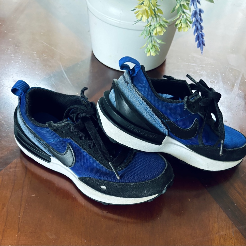 Nike Blue and Black Sneakers